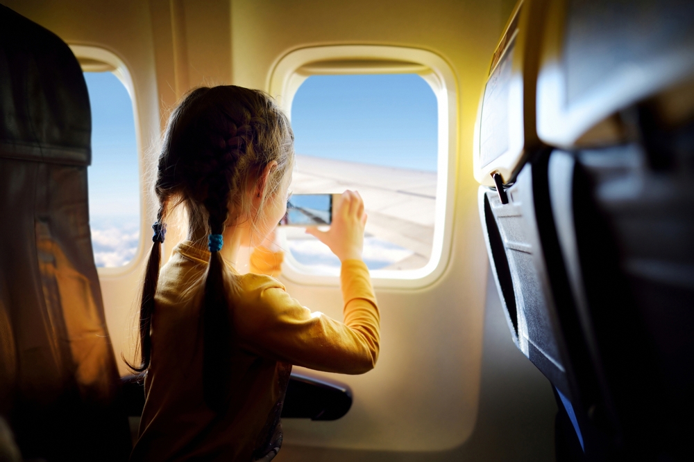 air travel with kids
